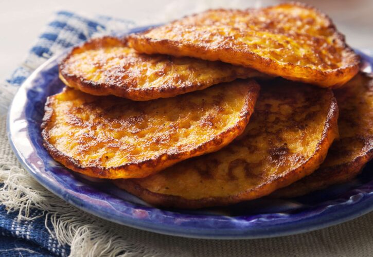 Pancakes Λαχανικών